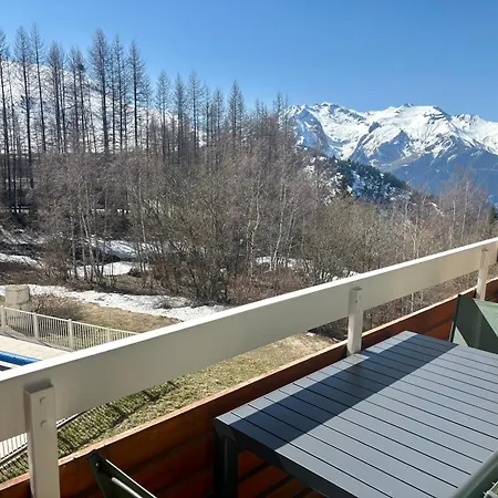 Apartment Pierre Et Les Bergers Au Pied Des Pistes & Piscine -sauna & Balcon Sud